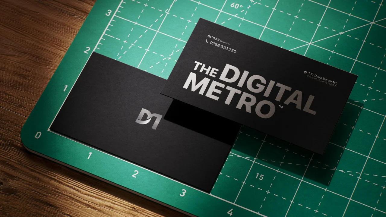 Digital Metro Pune Visiting Card